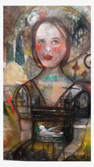 Original Oil Painting By Monique Bavaud - Modern Art