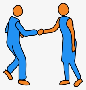 Handshake Clipart - Saludo Mano Gif Animado