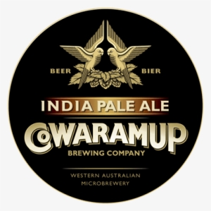 Cbc India Pale Ale Round Badge - Area 51 Brewing Label