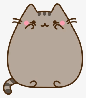 Pusheen Cat Clipart - Draw Pusheen Eating Pizza