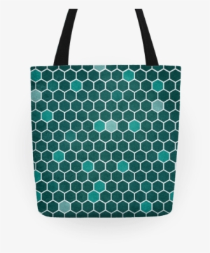 Hexagon Pattern Tote - Tactical Penguin Honeycomb Single Cut Stencil For Cerakote,