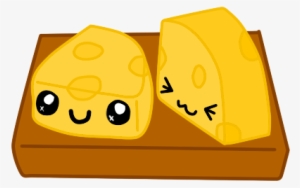 Kawaii Cheese By Thecomputermouse On Deviantart Graphic - Kawaii Cheese