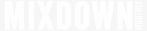 536b39452cc47b7633909aa5 Mixdown Logo White - Monochrome