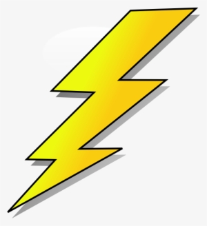 Lightening Clip Art At Clker - Cartoon Lightning Bolt Png