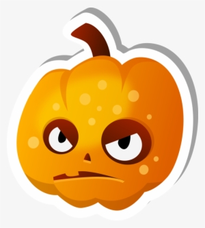 Angry Jack O' Lantern Picture Free Library - Pumpkin