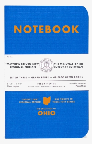 Notebook Sidebar Image 3 - Field Notes Notebooks - County Fair, Oklahoma (3-pack)