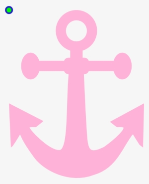 Small - Pink Anchor Clip Art