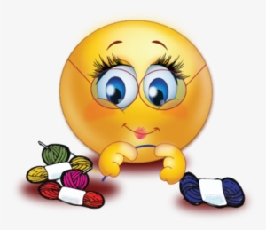 Confused Emoticons - Crochet Hook Clip Art
