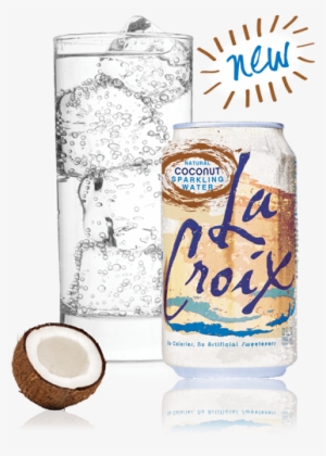 Lacroix Coconut Sparkling Water - Lacroix 100% Natural Sparkling Water | Peach Pear