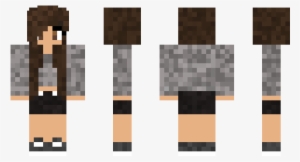 Minecraft Skin Alessiacara - Yuri Minecraft Skin Ddlc