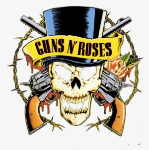 Transparent Background Image Design Graphic - Guns & Roses Tshirts