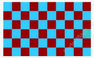 Chequered Maroon Sky Blue Flag - Maroon And Blue