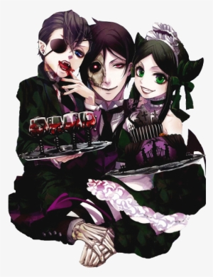 Black, Black Butler, And Blood Image - Kuroshitsuji Halloween