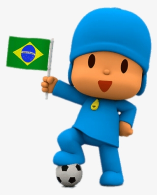 Pocoyo Brazilian Flag Png - Ex-display Hello Pocoyo! Game Ds