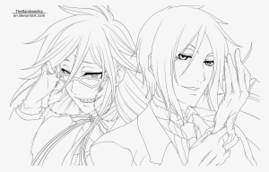 Black Butler Anime Manga To Color Pinterest With Coloring - Anime Coloring Pages Black Butler