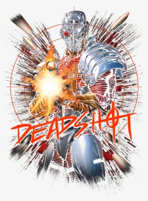 Justice League Deadshot Men's Ringer T-shirt