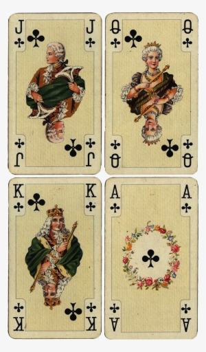 Wings Of Whimsy - French Style Playing Cards