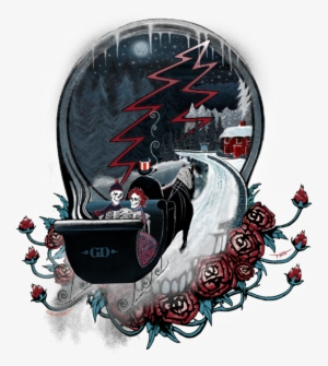 Grateful Dead - Space Your Face - Die Cut Vinyl Sticker