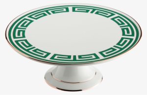 Richard Ginori Labirinto Smeraldo Cake Stand 26cm