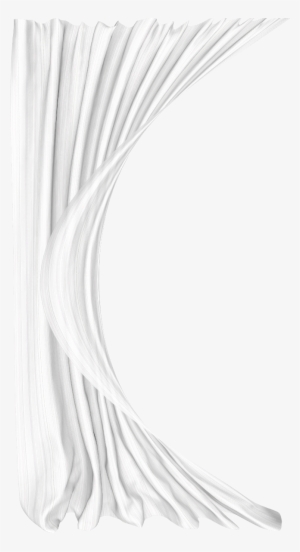 White Curtains - Transparent White Curtains Png