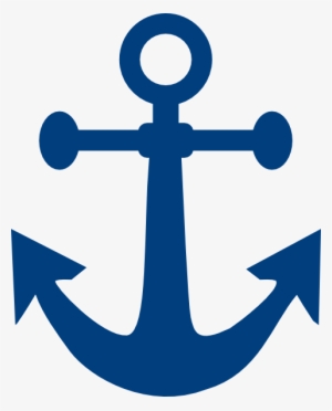 Navy Blue Anchor Png