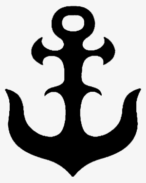 Curvy Anchor Emblem Bo - Graphics