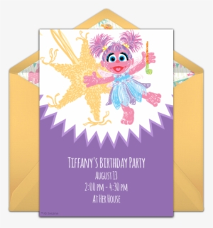 Abby Cadabby Scribble Online Invitation - Sesame Street Healthy Habits Stickers - 75 Per Pack