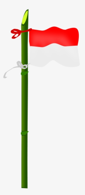 Bamboo And Indonesian Flag Png Images - Indonesian Flag Clip Art