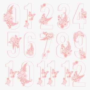 Siri Numbers Font Nonna - Only