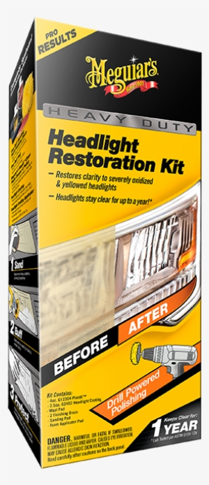 G2980 Heavy Duty Headlight Restoration Kit - Meguiars Heavy Duty ...