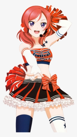 Maki Nishikino Png - Love Live Maki Cheerleader
