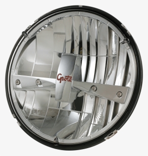 Grote 7 Inch Round Headlight - Grote 7 Inch Round Led Headlight Hi Low Beam 9v-32v