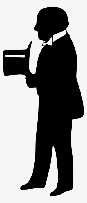 Gentleman Silhouette 2 By Firkin - Boy Silhouette Transparent Background