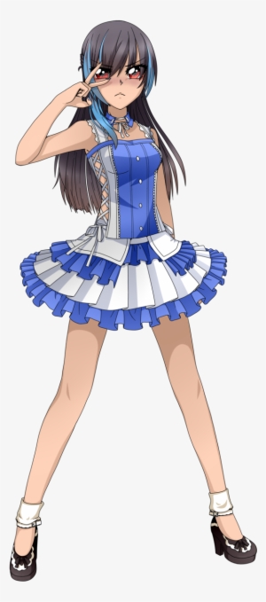 View Samegoogleiqdbsaucenao 1459061992563 , - Audrey Huniepop Blue Hair