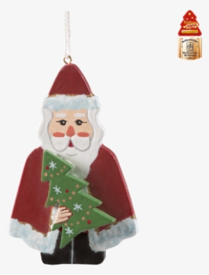 Santa With Christmas Tree - Santa Claus