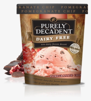 Pomegranate Chip - Purely Decadent Dairy Free Pomegranate Chip