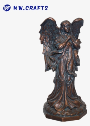China Ancient Sculpture, China Ancient Sculpture Manufacturers - Hickory Manor House Thank Heaven Angel Statue - 80214ac