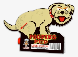 Pooping Pup - Fireworks