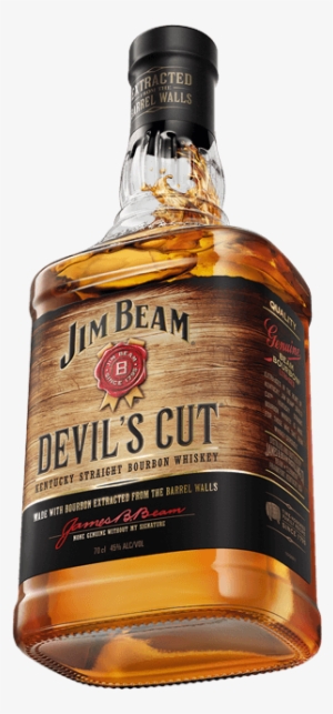 Packshot Of Jim Beam® Devil's Cut® - Jim Beam Black Extra Aged Bourbon 750ml