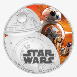 Fine Silver Coloured Coin Star Warstm - Changi Star Wars Plush Toy