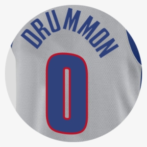 Detroit Pistons Andre Drummond - Tesoura E Navalha Vetor