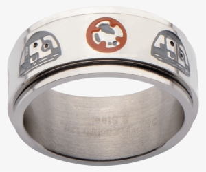Bb-8 Symbols Spinner Ring - Star Wars Episode 7 Bb-8 Spinner Ring