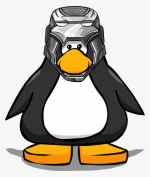 War Machine Helmet From A Player Card - Penguin With A Fedora