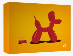 Balloon Dog Takes A Poo - Balloon Dog Poop