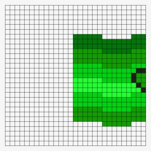 Hulk Nyan Part2 Perler Bead Pattern / Bead Sprite - Perler Bead Guitar