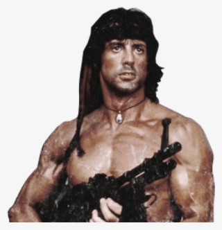Arnold Schwarzenegger Clipart Transparent - Rambo First Blood