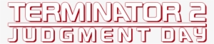 Terminator 2 Png - Terminator 2 Judgment Day Logo