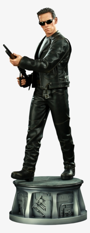 Terminator 2 T-800 Polystone Statue By Sideshow Collectibles - Terminator 2: Judgment Day