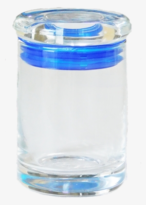 3oz Glass Jar/glass Lid/blue Seal (72 Jars Per - Jar
