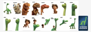 Click To Enlarge - Good Dinosaur Cast Characters